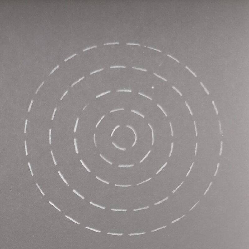 Sashiko Templates Circular | Visible Mending | Quilting and Sewing Templates | Reuseable Mending Stencils