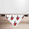Valentine's Day Hearts & Daggers Dog/Puppy Bandana - Small - 12x17cm (Strap: 25cm - 40cm)