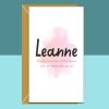 Personalized New Job Card: Congratulations, Leaving Gift for Colleague - Blank inside - Regular - Matte