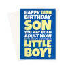 18th Birthday Card For Son - Our Little Boy - A5 Portrait - 1 Card