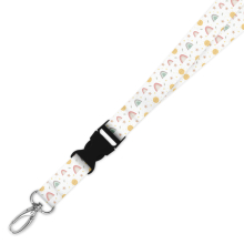 Double Breakaway Lanyard - Cute Summer Pattern