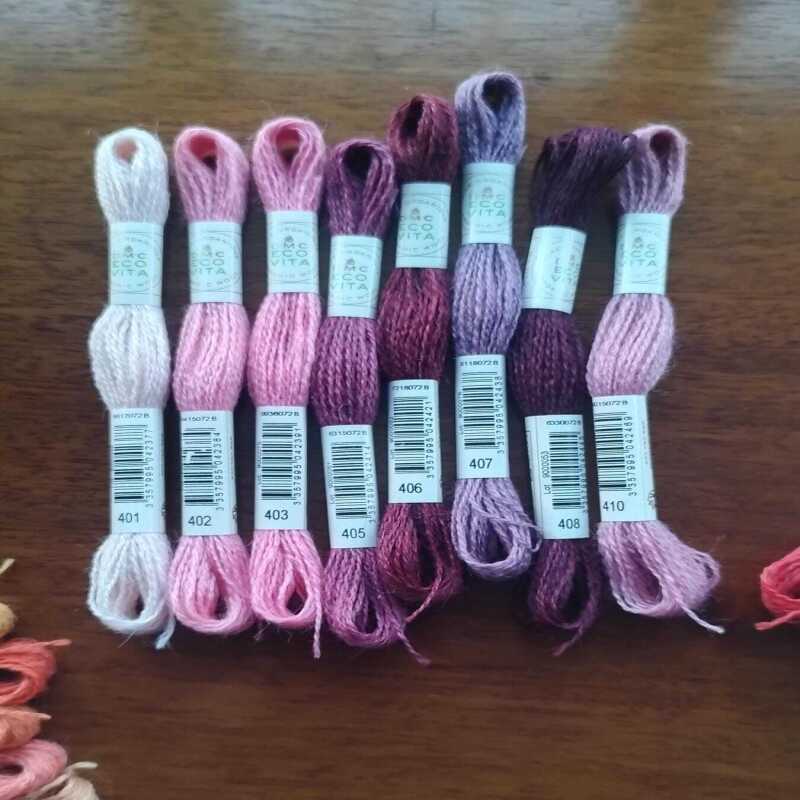 DMC Eco Vita Crewel Wool Embroidery Thread - 001