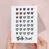 12th Wedding Anniversary Card For Wife Anniversary Card for Husband or Boyfriend Anniversary Card Girlfriend Twelfth Anniversary Twelve Year - Large (5x7) / Blank Message