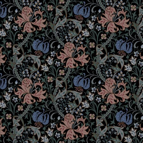 HONEYSUCKLE - PINK/JET