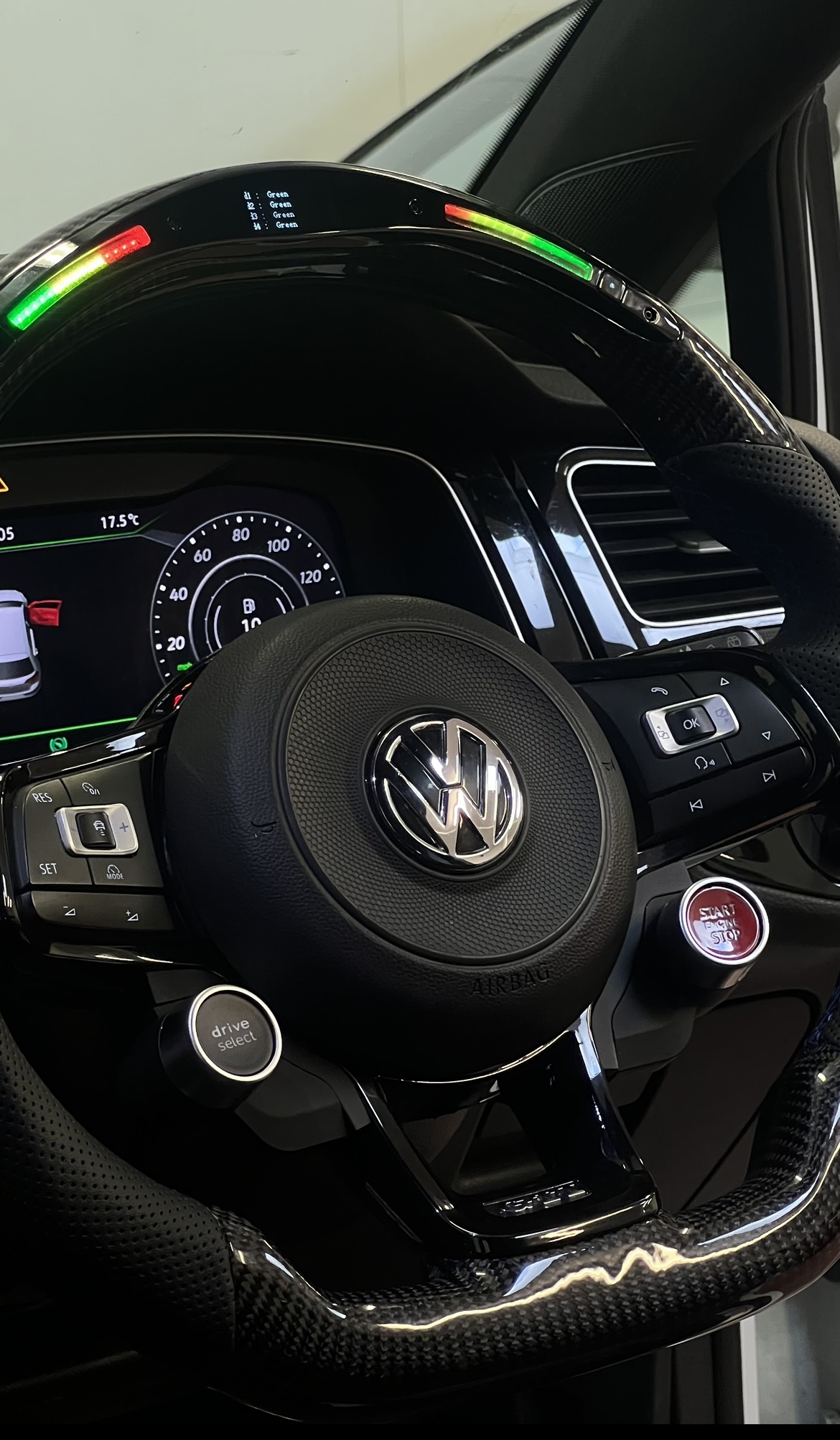 STOP START DRIVE SELECT BUTTONS