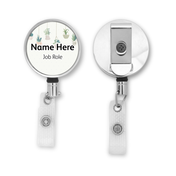 Personalised Metal ID Reel - Hanging Plants