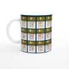 Custom 21 Guitar Chords Mug - Ceramic White