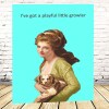Funny Dog Card | Rude Card | Growler | Rude Vintage Card