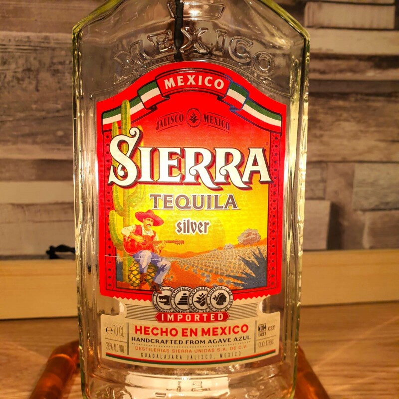 Tequila Single stem copper lamp
