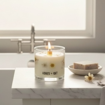 Agnes & Cat Botanical Soy Wax Candle &ndash; Windermere