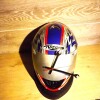 Union Jack  Fog City Motorcycle Helmet clock