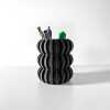 The Renio Pen Holder | Desk Organizer and Pencil Cup Holder - Matte Dark Green