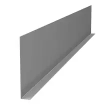 Aluminium Fascia Panels FP2 3m Length - Mill (Unfinished) - 150mm