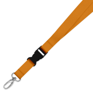 Double Breakaway Lanyard - Simple - Orange