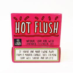 Hot Flush Soap | Lavender | Funny Gift | Vegan | Secret Santa | Stocking Filler | Valentine