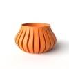 The Toril Planter Pot with Drainage Tray & Stand Included - Matte Dark Green - 3"