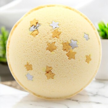 Christmas Star Funky Bath Bomb - Marzipan