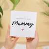 Birthday Card For Mummy Happy Birthday Card For Mummy Simple Birthday Card For Amazing Mummy Love Hearts Birthday Card - Square (5.5x5.5) / Blank Inside