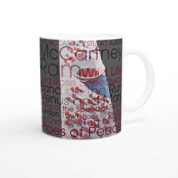 Paul McCartney Wings Studio Album Mug