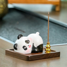 Creative panda ornaments Incense Stick burner