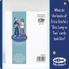 Husband, simple the best birthday card for him - designed by Erica Sturla - 15cm square and blank inside, made in the UK