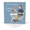Welsh birthday card for son - Mab bendigedig art card by Erica Sturla - UK made