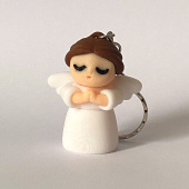 Tiny Angel Keyring