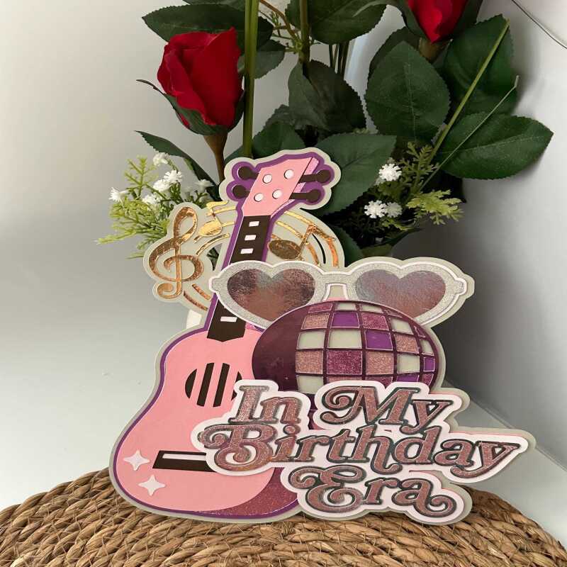 Celebrity-Inspired Cake Topper for Music Lovers