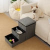 Foldable Pet Stairs with Cozy Condo, Storage & Scratcher 🐾