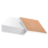 Custom Design - Ceramic Coasters 10cm Square Cork Back