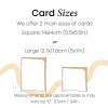 Anniversary Card For Husband Handsome Husband Anniversary Card - Square (5.5x5.5) / Blank Inside