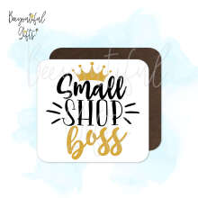 Congratulations Coaster - Small Shop Boss