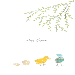 Chick & Egg Pasg Hapus (Easter)