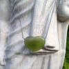 Bowenite Crystal Sterling Silver Necklace