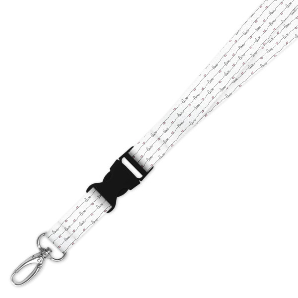 Double Breakaway Lanyard - Handwritten Love
