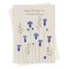Thistles granny birthday card -  designed by Eloise Hall for Holy Mackerel - 15.7 x 11cm and blank inside, made in the UK