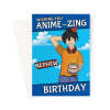 Nephew Birthday Card - Anime Boy - A5 Portrait - 1 Card