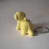 Golden Retriever Keyring