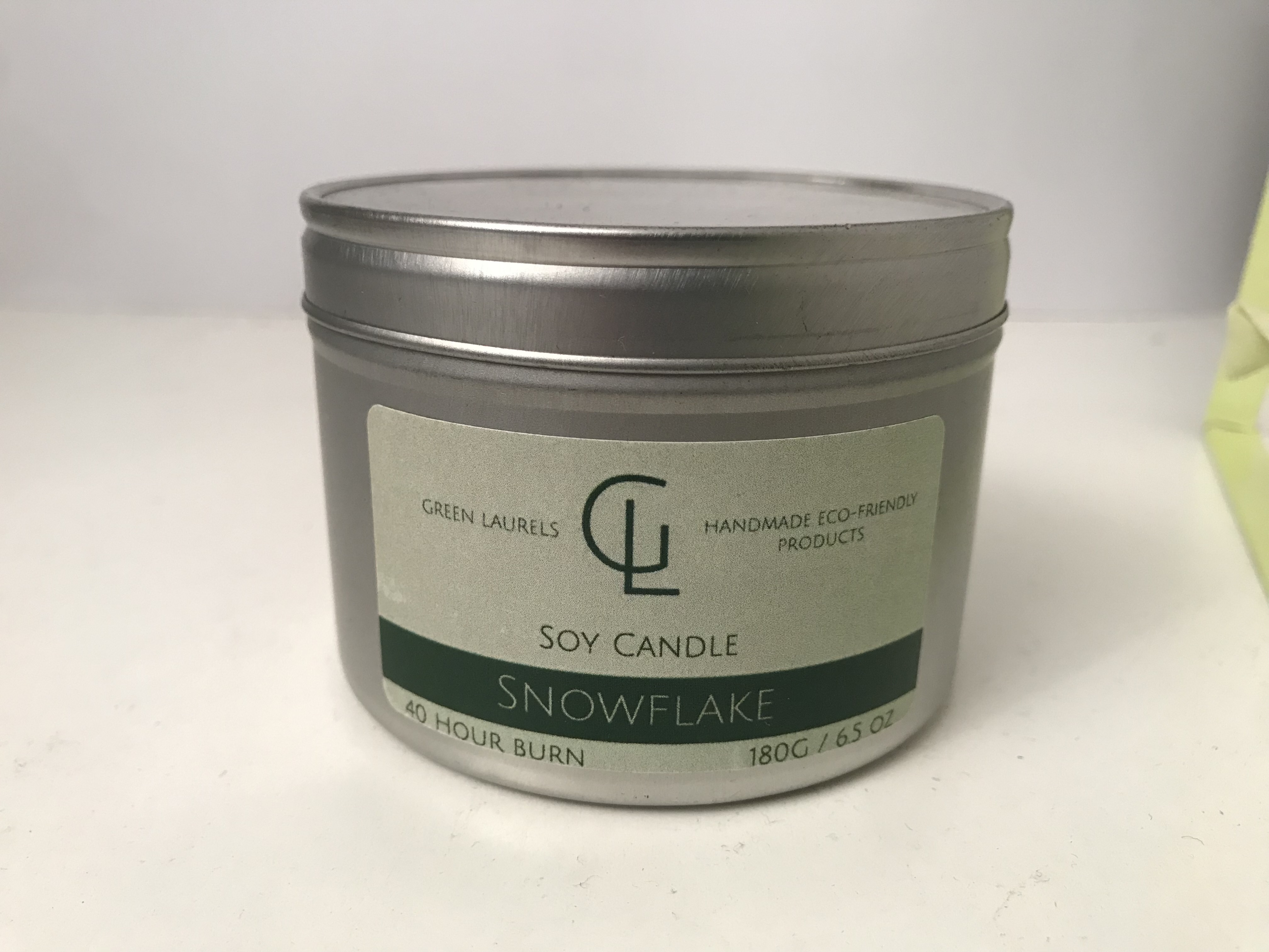 Soy Candle with crackle wick