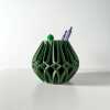 The Janio Pen Holder | Desk Organizer and Pencil Cup Holder - Matte Dark Green