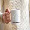 Funny Personalised New Home Mug - Housewarming Hug - Gift Ideas - For New Homeowner - Him or her - Customised 11oz Coffee or Tea Cup