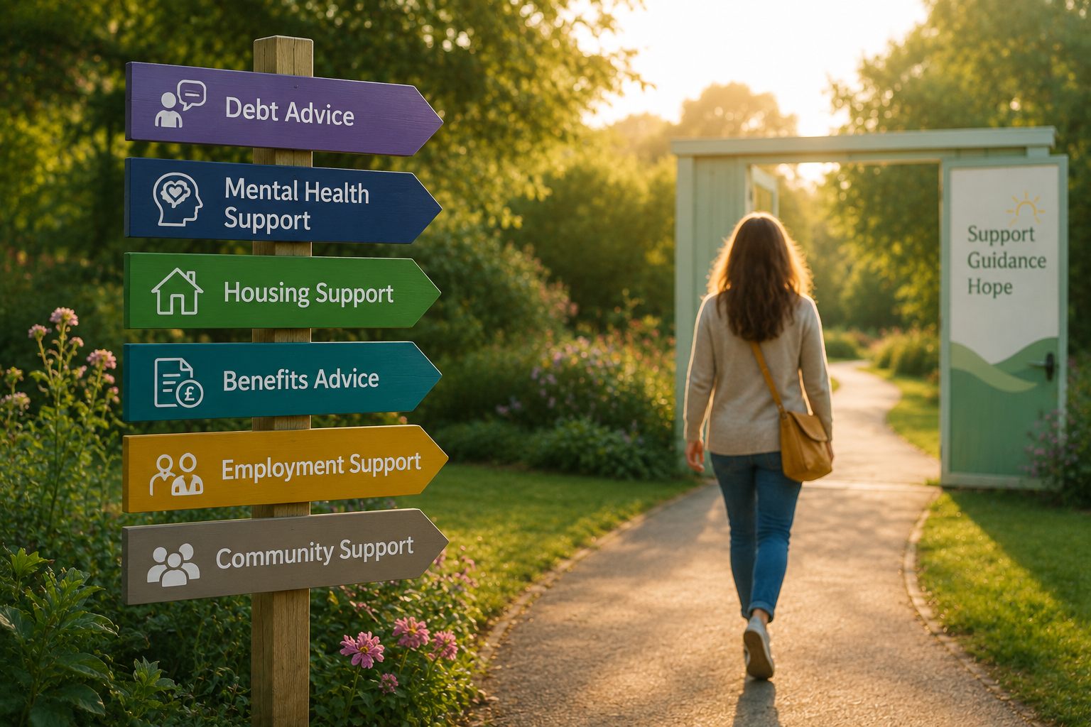 Signposting image