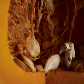 Houston we Have a Problem 150mm Square Greetings Card by Akiko Ida and Pierre Javelle