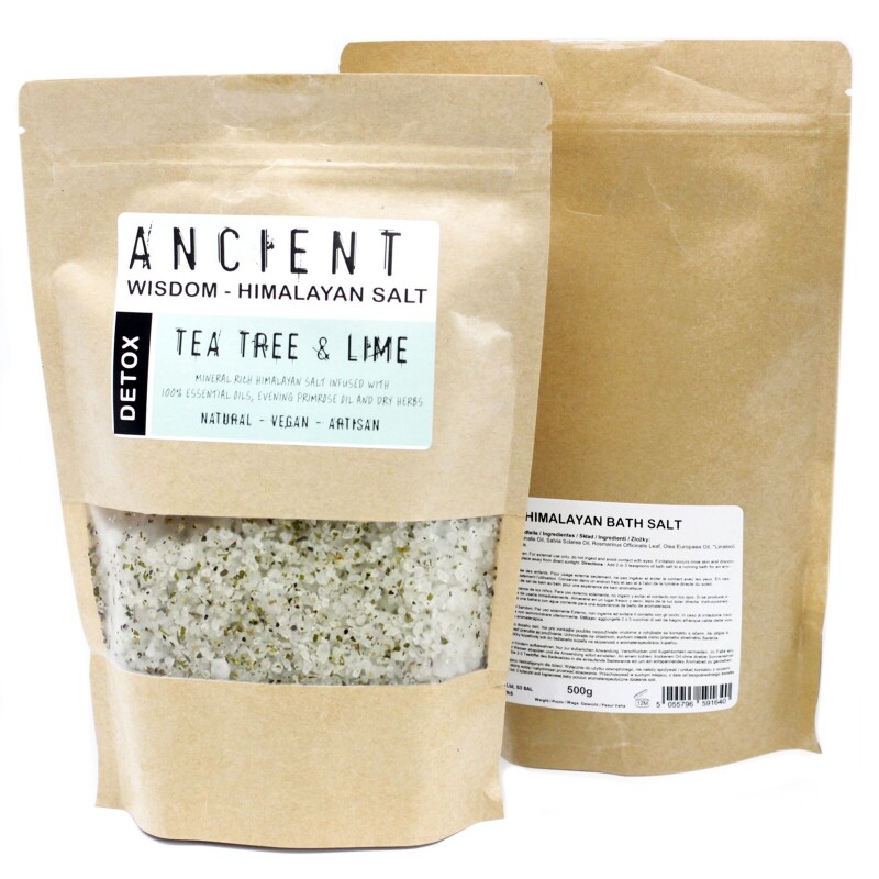 Detox Aromatherapy Bath Salts Blend 500g