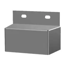 Aluminium Window Pods Fixing Bracket - 100mm - Slimline