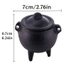 Cast Iron Cauldron Smudge Pot