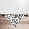 Valentine's Day Hearts & Arrows Dog/Puppy Bandana - Small - 12x17cm (Strap: 25cm - 40cm)