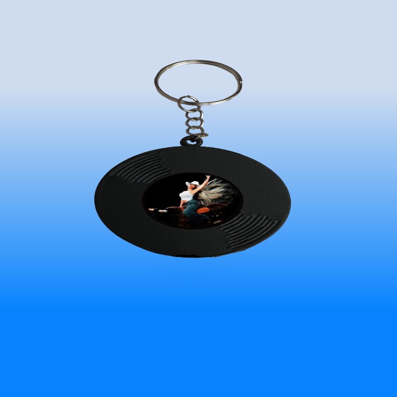 Beyonc&eacute; Vinyl 3D Print Keychains / Keyrings - 4
