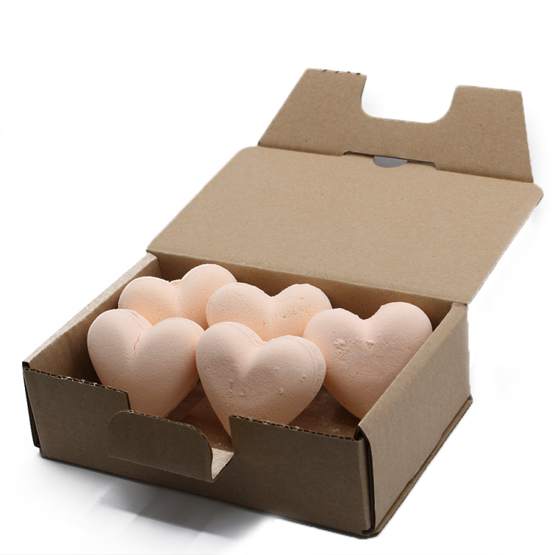 Love Heart Passion Fruit Bath Bomb