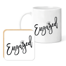 Mug & Coaster Set - Engaged